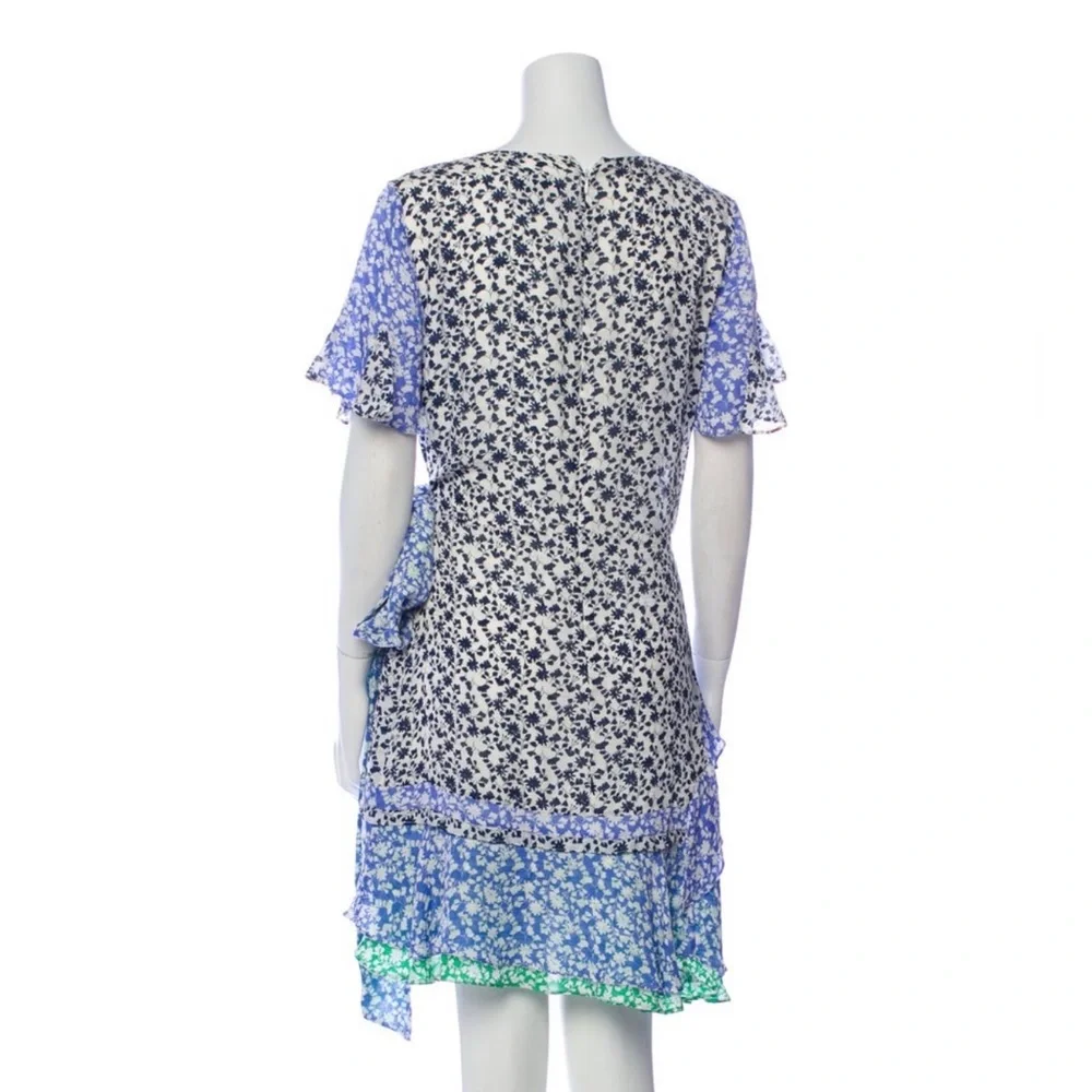 Tanya Taylor silk mini wrap dress, size 6 - Picture 3 of 7